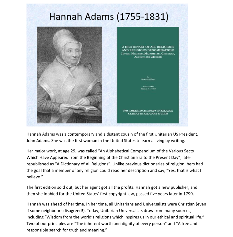 Hannah Adams