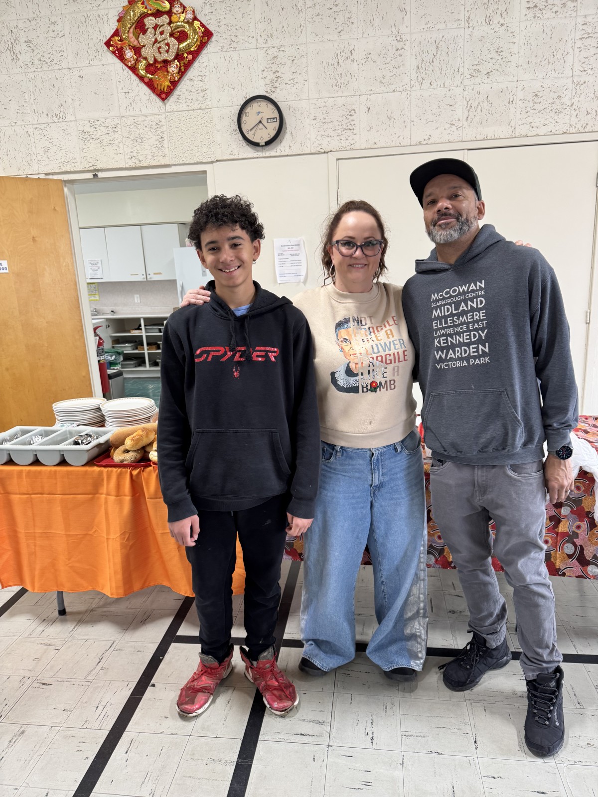 Chef Laura and her family team were instrumental in making it happen